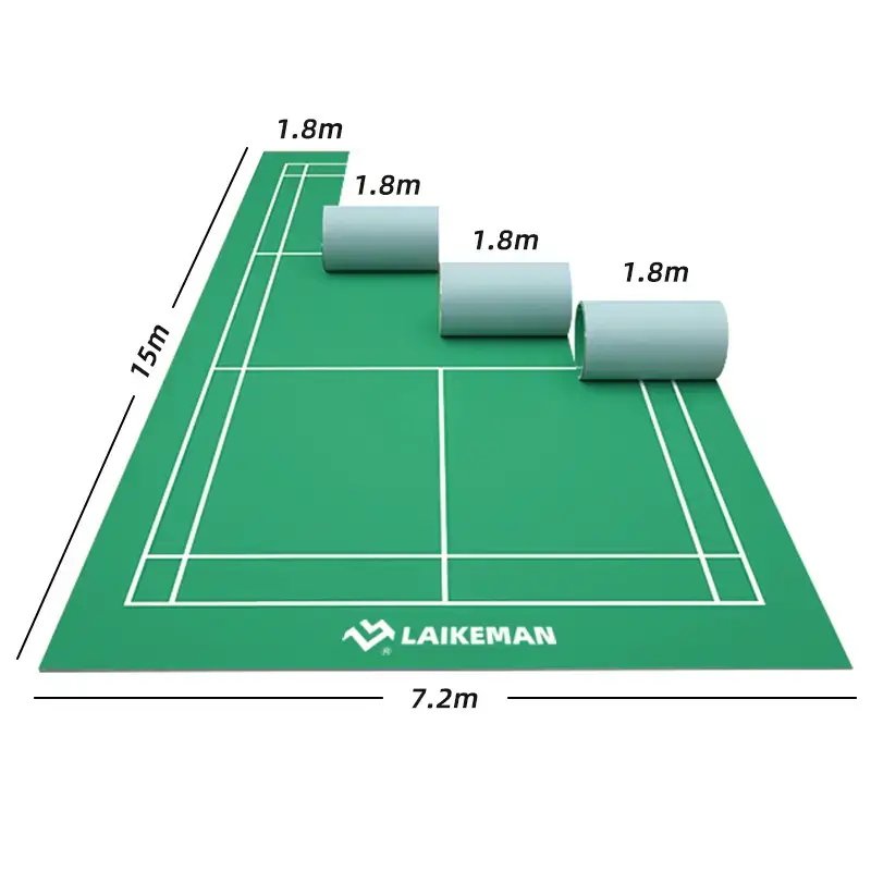 badminton court floor